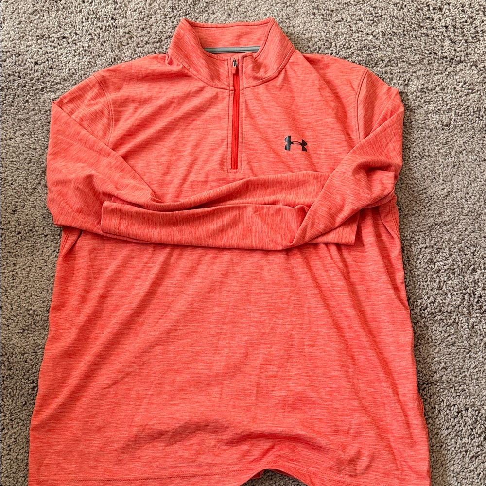 Under Armour Bright Coral Pullover